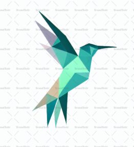 Geometrischer Kolibri